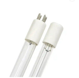 Quartz 10W 212mm Waste Gas UV Light Tubes Kill Mite UVC Disinfection Lamp